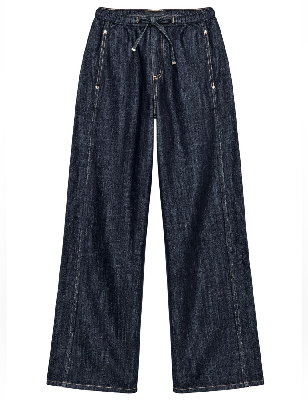 Zara MID-RISE WIDE LEG
JOGGER JEANS